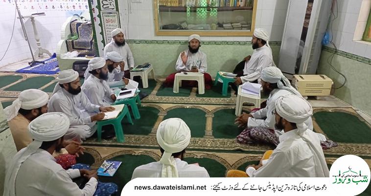 شعبہ مدرسۃ المدینہ بالغان کے تحت پنجاب کے شہر قصور  میں مدنی مشورے کا انعقاد 
